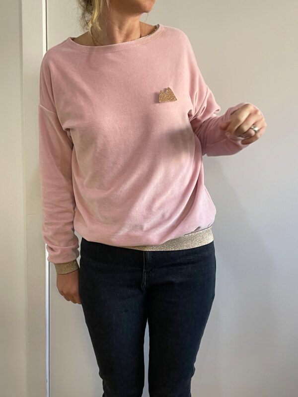 Sweat velours tout doux – Image 3